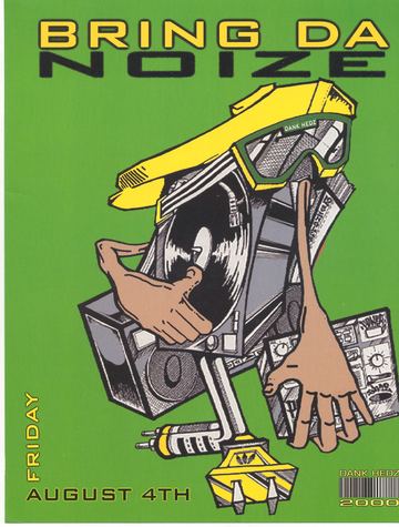 Bring Da Noize flyer, Tucson, August 4, 2000