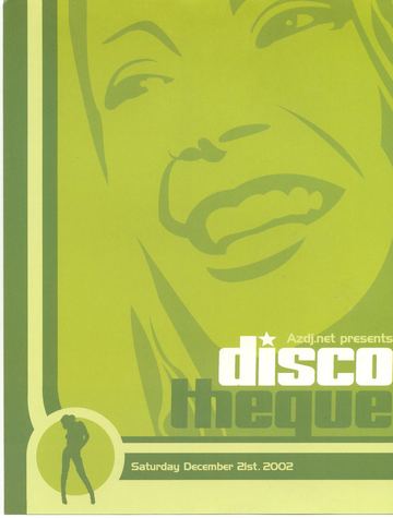 Discotheque flyer, Tucson, December 21, 2002