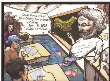 Grass Roots Affair flyer, Pima County Fairgrounds, Tucson, September 16, 2000