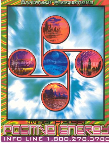 Positive Energy flyer, Tucson, March 21, 1998