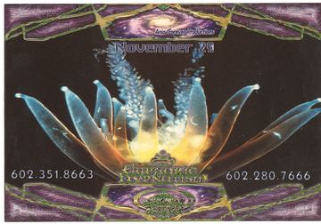 Euphoric Hypnosis flyer, Tucson, November 29, year unknown