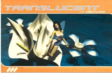 Translucent flyer, Tucson, August 14, 1999