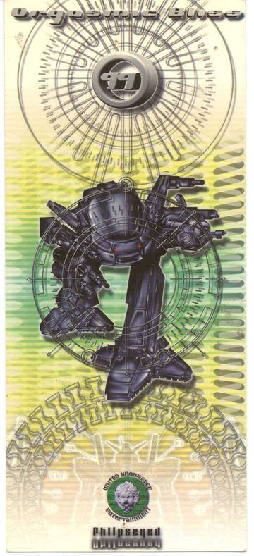 Orgasmic Bliss flyer, Tucson, c. 1999