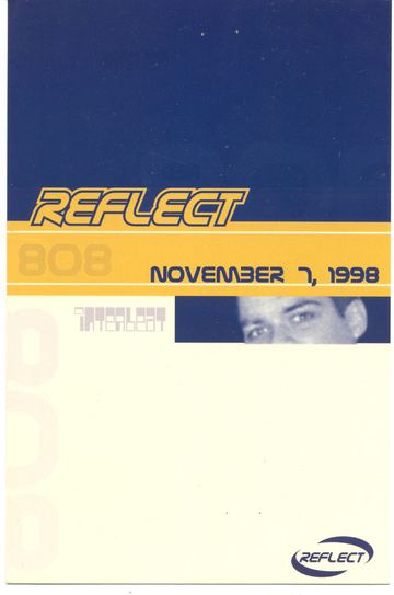 Reflect flyer, Tucson, November 7, 1998