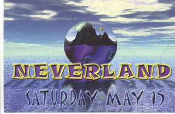 Neverland flyer, Tucson, May 15, 1999
