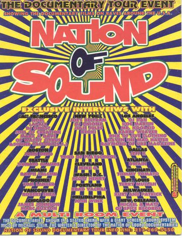 Nation of Sound flyer, Arizona, c. 1993