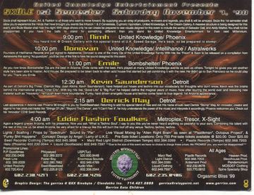 SKULE 1st Semester flyer, Arizona, November 7, 1998