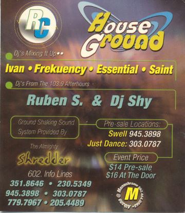 House Ground flyer, Arizona, c. 1997