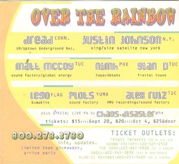Over The Rainbow flyer, Arizona, c. 1997