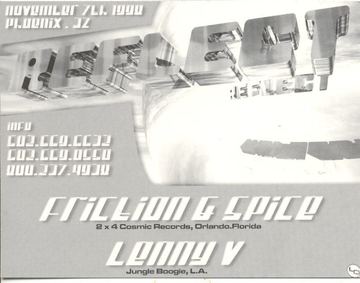 Reflect flyer, Phoenix, November 7, 1998