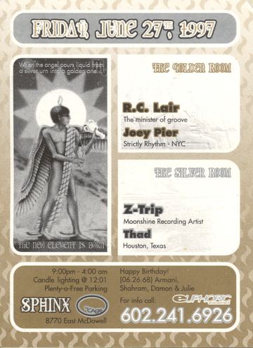 Picture 022 flyer, Sphinx, Arizona, June 27, 1997