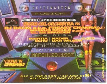 Destination Fusion flyer, Arizona, March 28, 1997