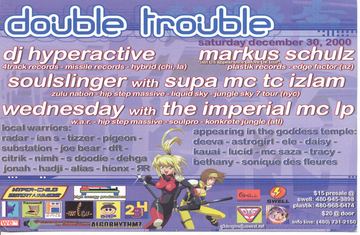 Double Trouble flyer, Arizona, December 30, 2000
