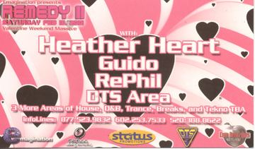 Remedy II flyer, Arizona, February 10, 2001