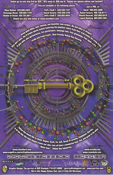 Therapeutic Chemistry flyer, Arizona, c. 2000