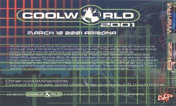 Coolworld 2001 flyer, Arizona, March 10, 2001