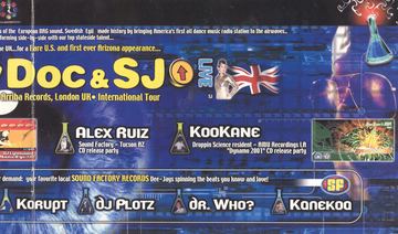 Doc & SJ flyer, Tucson, Date unknown
