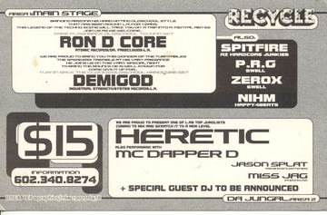 Recycle flyer, Tucson, c. 1997