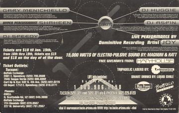 Talent flyer, Tucson, Date unknown