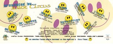 Idiot Circus flyer, Tucson, Date unknown
