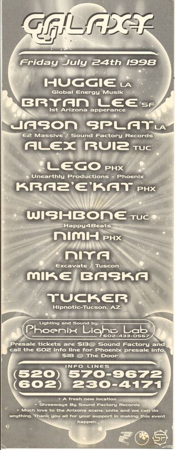 Galaxy flyer, Tucson, July 24, 1998