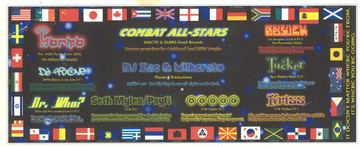 Combat All-Stars flyer, Tucson, Date unknown