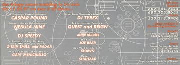 Apocalypse 97 flyer, Tucson, November 22, 1997