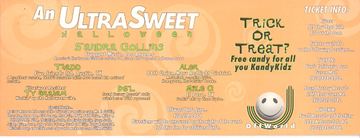An UltraSweet Halloween flyer, Tucson, c. 1997