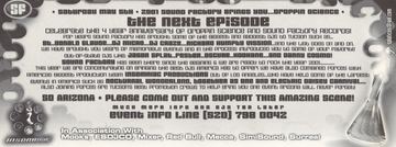 The Next Episode flyer, Tucson, May 5, 2001