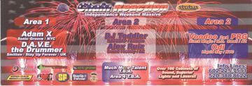 Chain Reaction (Independence Weekend Massive) flyer, Tucson, Date unknown