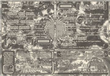 Ambient Chamber flyer, Tucson, November, year unknown