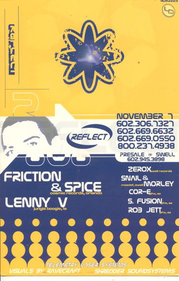 Reflect flyer, Tucson, November 7, 1998