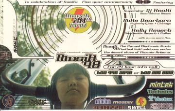 Musik '98 flyer, Phoenix, March 28, 1998