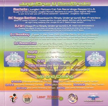 Liquid Lotus Festival flyer, Arizona, c. 2001