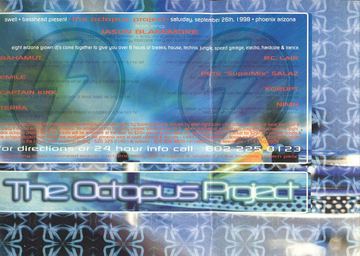 The Octopus Project flyer, Phoenix, September 26, 1998