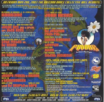 Future: The Restore Hope Project flyer, Arizona, May 2, 2003