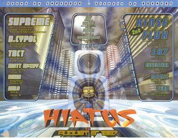 Hiatus flyer, Arizona, August 8, 1997