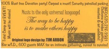 Total Camp Out flyer, Arizona, Date unknown