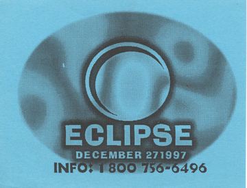 Eclipse flyer, Arizona, December 27, 1997