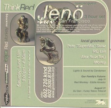 ThinkRed flyer, Arizona, June 18, 1994 (best guess)