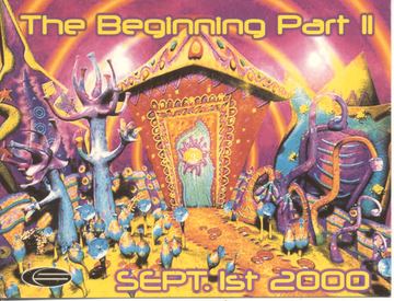 The Beginning Part II flyer, Arizona, September 1, 2000