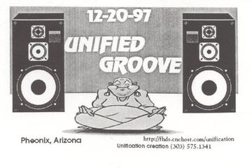 Unified Groove flyer, Phoenix, December 20, 1997