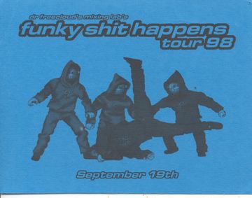 Funky Shit Happens Tour 98 flyer, Arizona, September 19, 1998