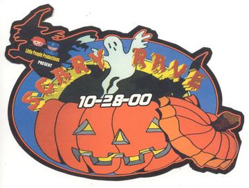 Scary Rave flyer, Arizona, October 28, 2000