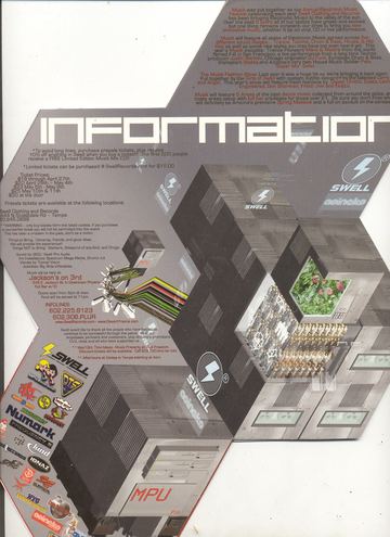 Musik flyer, Jackson's on 3rd, Phoenix, May, year unknown
