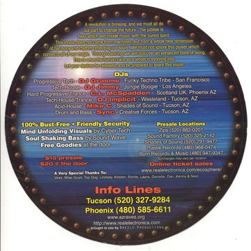 Ecosphere flyer, Arizona, c. 2000