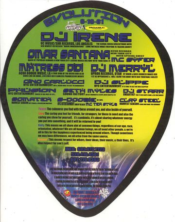 Evolution flyer, Arizona, June 16, 2001