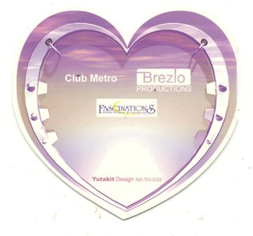 Club Metro flyer, Club Metro, Arizona, Date unknown