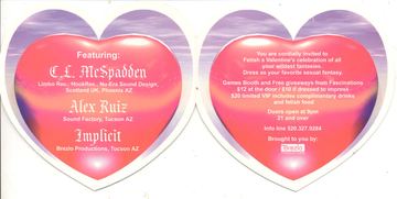 Fetish a Valentine's flyer, Arizona, Date unknown