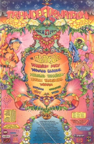 TRANCEformation 99 flyer, Pima County Fairgrounds, Tucson, March 27, 1999